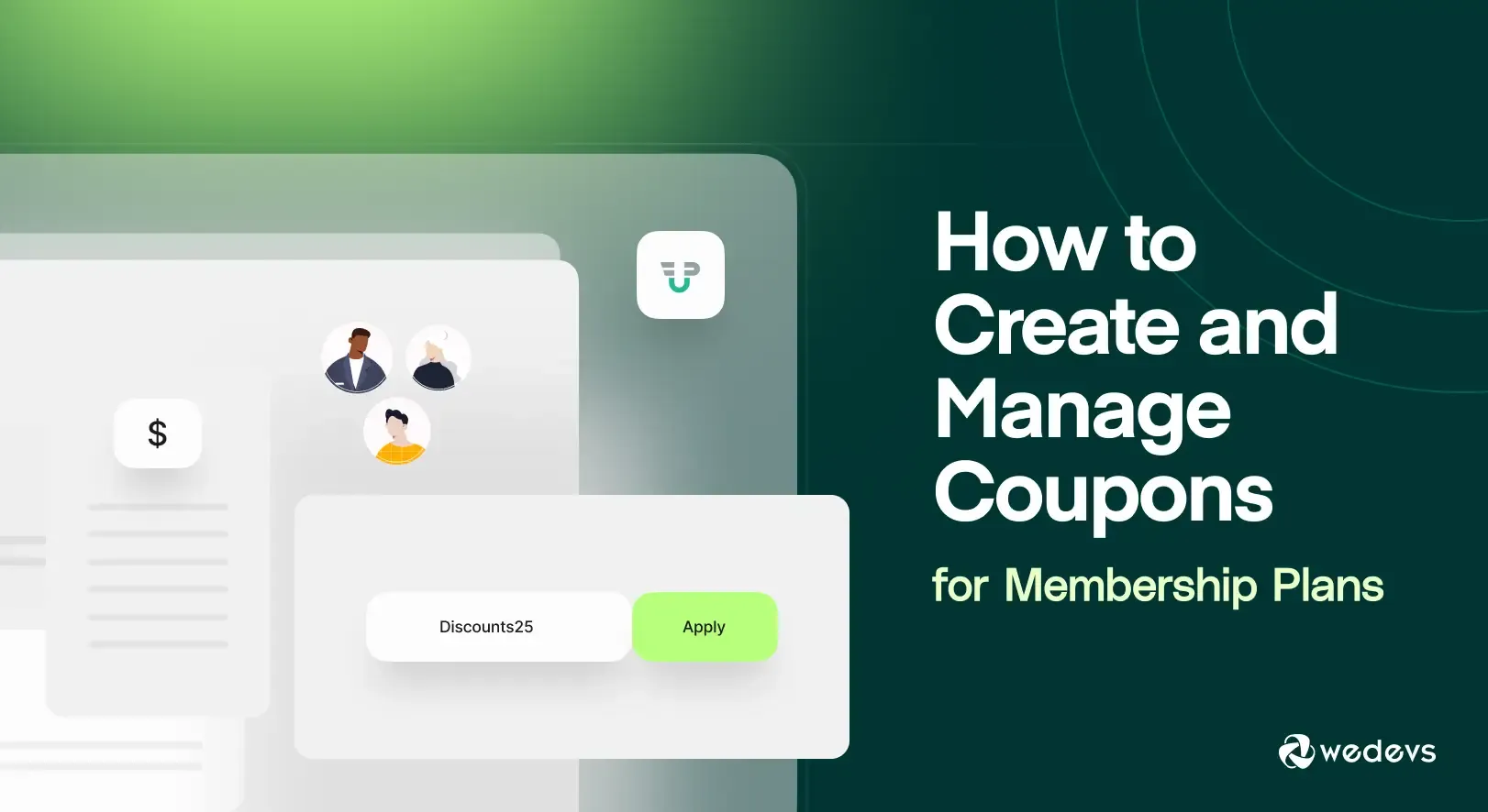 How to Create and Manage Coupons for Membership Plans with WP User Frontend