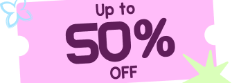 Up to 50 percent off