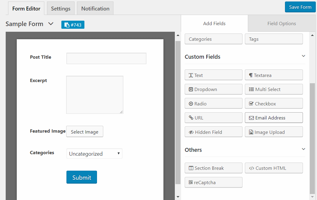 Custom Fields