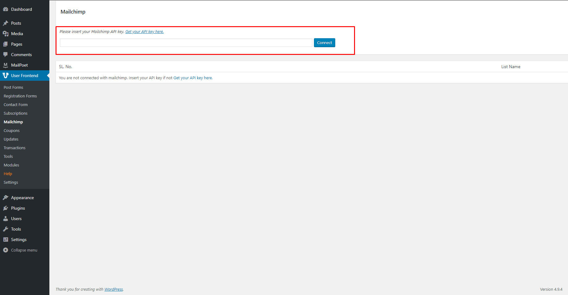 wouf-Mailchimp-set-api-key
