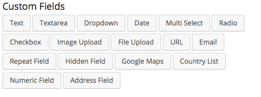 Custom Fields Support